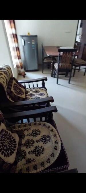 Living Room in 2 BHK Apartment at JKG Palm Resort, Raj Nagar Extension – for Rent