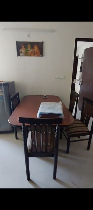 Dining area in 2 BHK Apartment at JKG Palm Resort, Raj Nagar Extension – for Rent