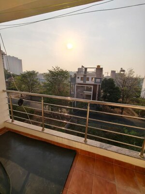 Balcony in 2 BHK Apartment at Thanisandra – for Rent