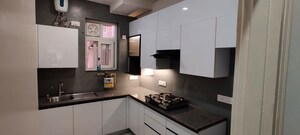 Kitchen in 2 BHK Apartment at DLF Exclusive Floors, Sector 53 – for Rent