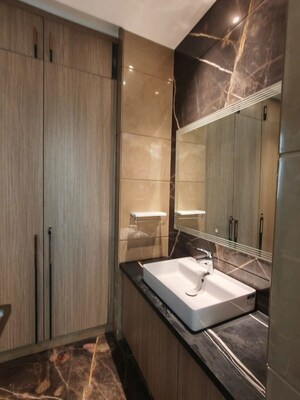 Bathroom in 4 BHK Builder Floor at Kailash Colony – for Rent