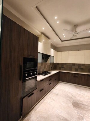 Kitchen in 4 BHK Builder Floor at Kailash Colony – for Rent