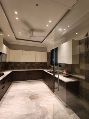 Kitchen in 4 BHK Builder Floor at Kailash Colony – for Rent