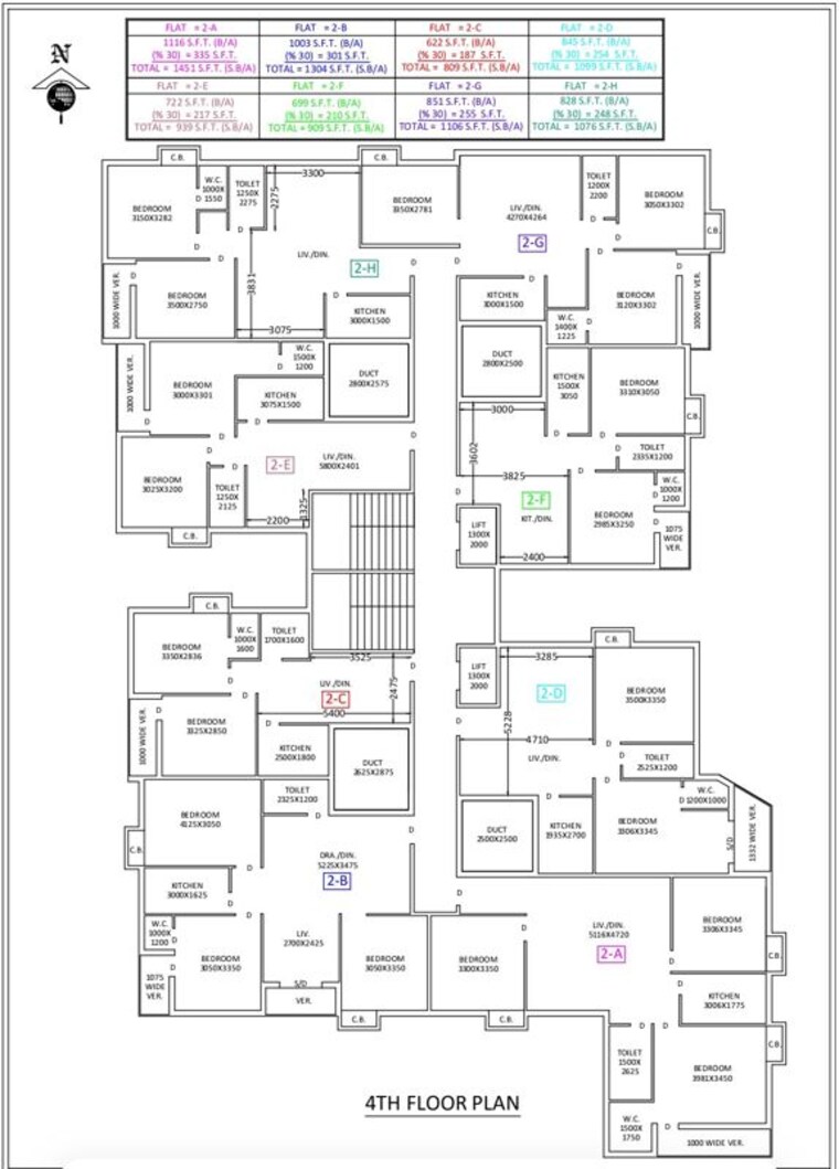 Floor Plan, paschim barisha 2 Bedroom 850 Sq.Ft. Apartment In Paschim Barisha Kolkata 10388327