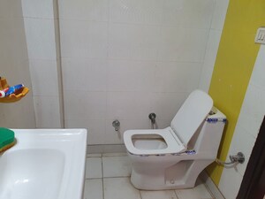 Bathroom in 2 BHK Builder Floor at Green Fields Colony – for Rent