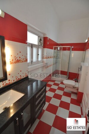 Attached Bathroom in 2 BHK Builder Floor at Green Fields Colony – for Sale