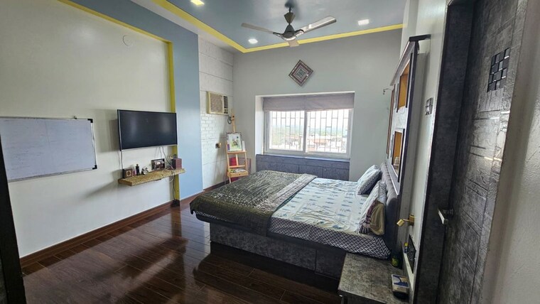 Master Bedroom, bhosale nagar 2 Bedroom 1100 Sq.Ft. Apartment In Bhosale Nagar Pune 10391049