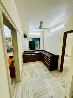 Kitchen in 1 BHK Apartment at Surashree CHS, Airoli Sector 20 – for Sale
