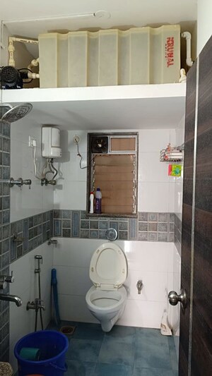 Bathroom in 3 BHK Apartment at SKD Pinnacolo, Mira Road – for Rent