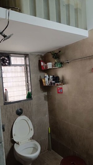 Bathroom in 3 BHK Apartment at SKD Pinnacolo, Mira Road – for Rent
