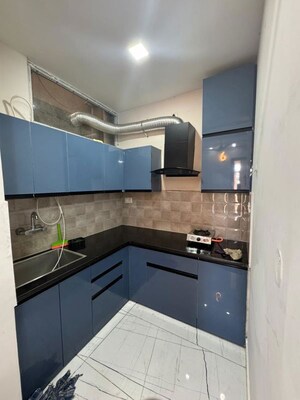 Kitchen in 2 BHK Builder Floor at Aman Vihar – for Rent
