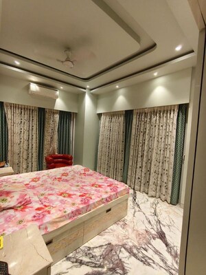 Bedroom in 3 BHK Apartment at Enpar Lotus 101 Worli Residences, Lower Parel – for Rent