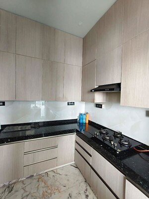 Kitchen in 3 BHK Apartment at Enpar Lotus 101 Worli Residences, Lower Parel – for Rent