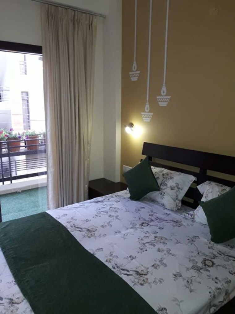 Bedroom, ghb-splande 3 Bedroom 1750 Sq.Ft. Apartment In Patiala Road Zirakpur 10391153