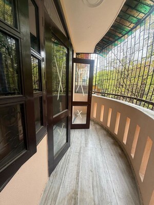Balcony in 3 BHK Builder Floor at Chittaranjan Park – for Rent