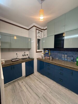 Kitchen in 3 BHK Builder Floor at Chittaranjan Park – for Rent