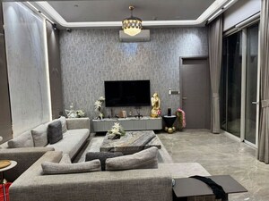Living Room in 4 BHK Apartment at Indiabulls Sky Forest, Lower Parel – for Rent