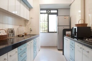 Kitchen in 2 BHK Apartment at Marathon Monte South, Byculla West – for Rent