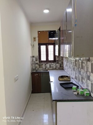 Kitchen in 2 BHK Builder Floor at Panchsheel Vihar – for Rent