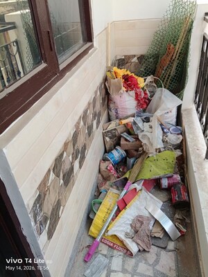 Balcony in 1 BHK Builder Floor at Panchsheel Vihar – for Sale