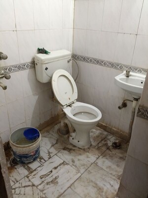 Bathroom in 1 BHK Builder Floor at Panchsheel Vihar – for Rent
