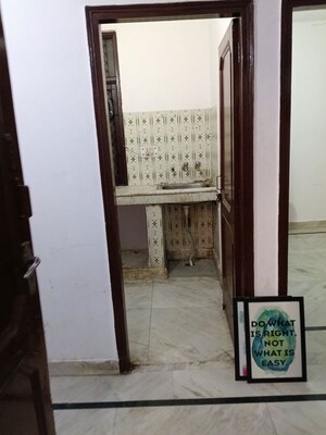 Building Lobby in 1 BHK Builder Floor at Panchsheel Vihar – for Rent