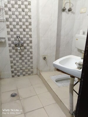 Bathroom in 2 BHK Builder Floor at Malviya Nagar – for Rent