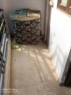 Balcony in 2 BHK Builder Floor at Malviya Nagar – for Rent
