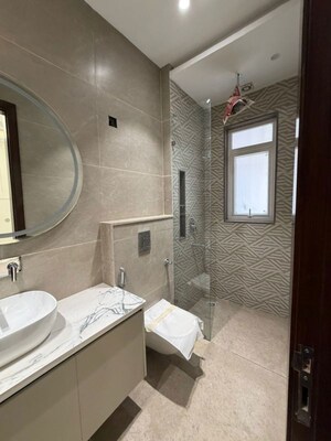 Bathroom in 3 BHK Builder Floor at East Of Kailash – for Rent