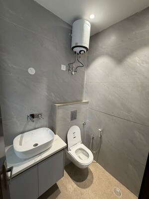 Bathroom in 3 BHK Builder Floor at East Of Kailash – for Rent