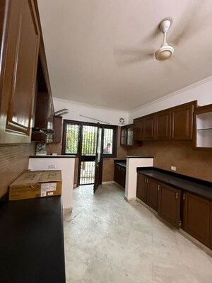 Kitchen in 4 BHK Builder Floor at Pamposh Enclave – for Rent