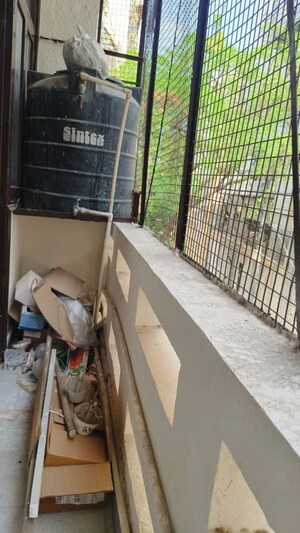 Balcony in 3 BHK Builder Floor at Chittaranjan Park – for Rent