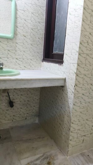 Bathroom in 3 BHK Builder Floor at Chittaranjan Park – for Rent