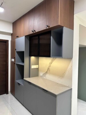 Kitchen in 3 BHK Apartment at Poulomi Avante, Kokapet – for Rent
