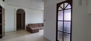 Living Room in 3 BHK Apartment at Adani Ten BKC, Bandra East – for Rent