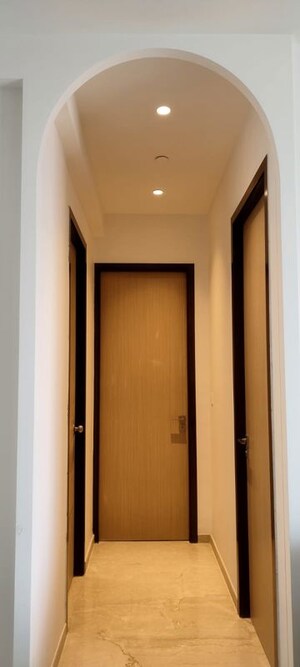 Building Lobby in 3 BHK Apartment at Adani Ten BKC, Bandra East – for Rent
