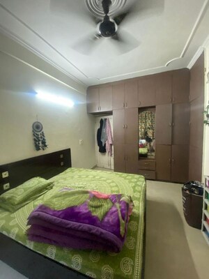 Bedroom in 2 BHK Builder Floor at Kalkaji – for Rent