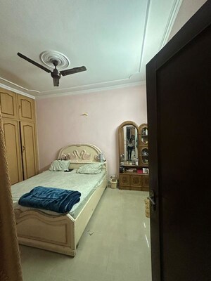Bedroom in 2 BHK Builder Floor at Kalkaji – for Rent