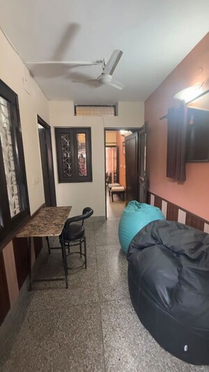 Bedroom in 1 BHK Builder Floor at Lajpat Nagar I – for Rent