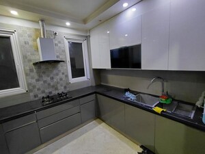 Kitchen in 3.5 BHK Builder Floor at Greater Kailash ii – for Rent