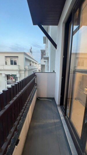 Balcony in 3 BHK Apartment at Accel CF, Cunningham Road – for Rent