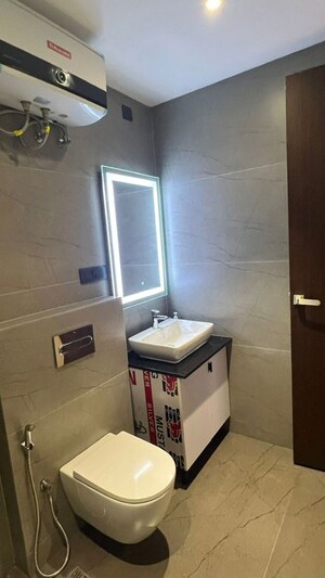 Bathroom in 3 BHK Apartment at Accel CF, Cunningham Road – for Rent