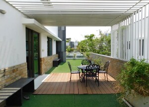 Balcony in 4 BHK Villa at Aparna Elixir, Puppalaguda – for Sale