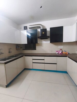Kitchen in 3 BHK Builder Floor at Green Valley Residencia, Ghazipur – for Rent