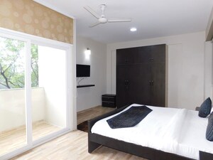 Bedroom in 3.5 BHK Builder Floor at Greater Kailash I – for Rent