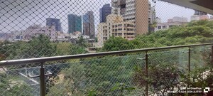 Balcony in 3 BHK Apartment at H&M Tower, Bandra West – for Rent