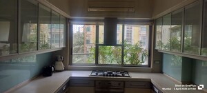 Kitchen in 3 BHK Apartment at H&M Tower, Bandra West – for Rent