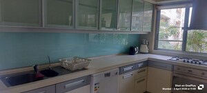 Kitchen in 3 BHK Apartment at H&M Tower, Bandra West – for Rent