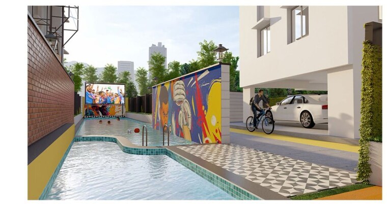Swimming Pool, patrapada 3 Bedroom 1454 Sq.Ft. Apartment In Patrapada Bhubaneswar 8684086