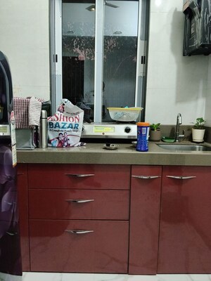 Kitchen in 1 BHK Apartment at Prabhat Residency Santacruz, Santacruz East – for Rent